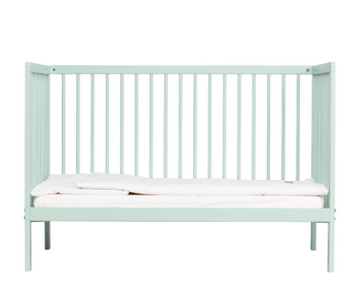 Mini Cot Bed Essential Drawer Bundle 5 in 1 - Dusty Aqua - Mokee