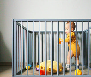 Mokee Foldable Playpen - Beech - Mokee