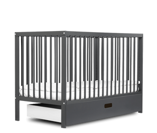 Midi Cot Bed Essential Drawer Bundle 5 in 1 - Stone Blue - Mokee