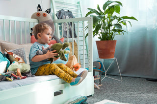 Mini Cot Bed | Dusty Aqua - Mokee