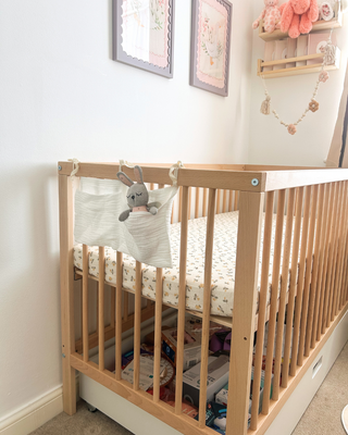 Mini Cot Bed With Mattress - Ultimate Air Bundle 5 in 1 - Beech - Mokee