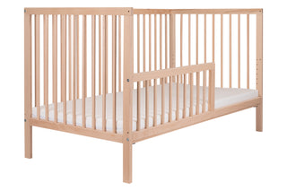 Midi Cot Bed (140x70) Toddler Safety Rail Conversion Kit - Beech - Mokee