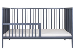 Midi Cot Bed (140x70) Toddler Safety Rail Conversion Kit - Stone Blue - Mokee