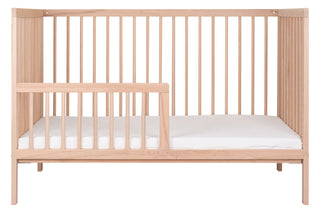 Mini Cot Bed (120x60) Toddler Safety Rail Conversion Kit - Beech - Mokee