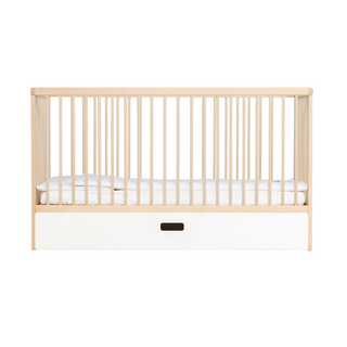 Midi Cot Bed with Drawer -  Beech (140x70) - Mokee