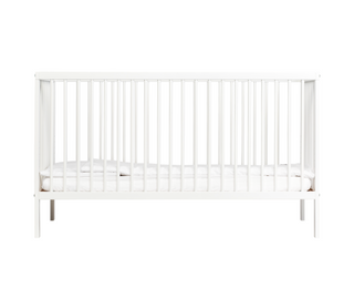 Midi Cot Bed Essential Drawer Bundle 5 in 1 - White - Mokee