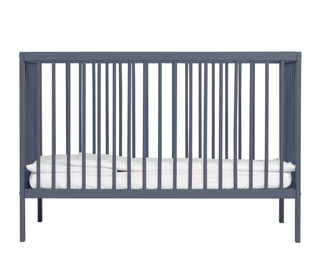 Mini Cot Bed with Drawer - Stone Blue - Mokee