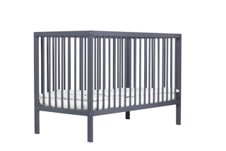 Mini Cot Bed with Drawer - Stone Blue - Mokee