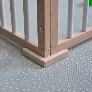 Mokee Foldable Playpen - White Beech - Mokee