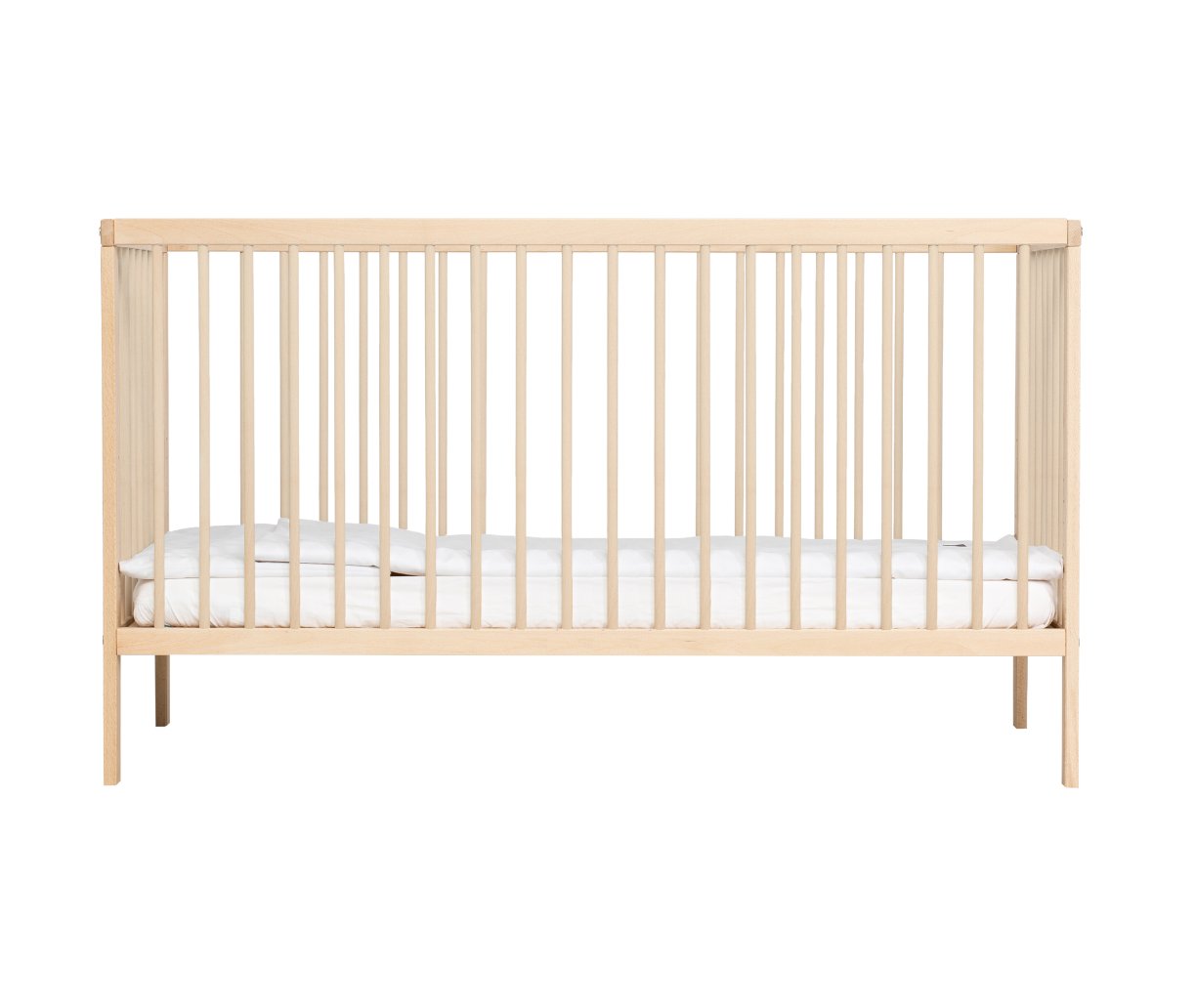 Mokee Midi Cot Beds 140×70 cm – Spacious Solid Wood Cots | mokee