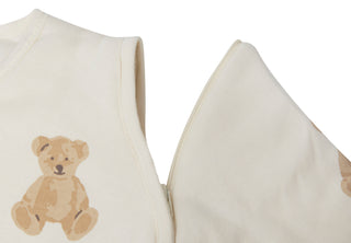 Jollein Sleeping Bag with Removable Sleeves - Teddy Bear 70cm (3-6 months)