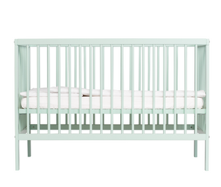 Mini Cot Bed | Dusty Aqua - Mokee