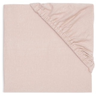 Jollein Cot Bed Fitted Sheet | 120 x 60 cm - Wild Rose