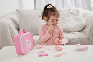 9 Piece Pink Makeup Set - Mokee