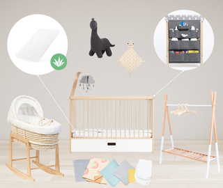 Natural Cot Bed Bundles Mokee