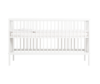 Midi Cot Bed | White - Mokee