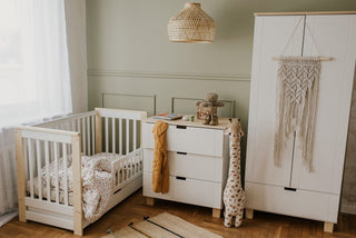 Grandeur 2 Piece Nursery Furniture Set | Natural - Mokee