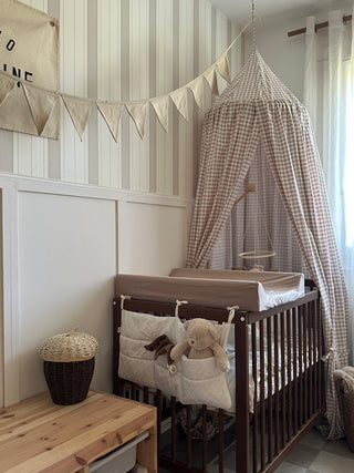 Midi Cot Bed with Drawer - Walnut