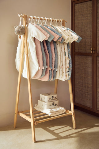 Jollein Sleeping Bag with Removable Sleeves - Ivory Rib 70cm (3-6 months)