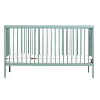 Midi Cot Bed - Stone Teal (140 x 70) Solid Beechwood