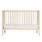 Mini Cot Bed - Beech (120x60) Untreated Solid Beechwood