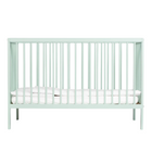Mini Cot Bed - Dusty Aqua (120x60) Solid Beechwood