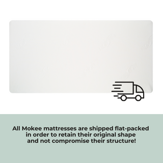 8 Piece Nursery Furniture Set with Aloe Vera Mattress - Beech (120x60) - Mokee