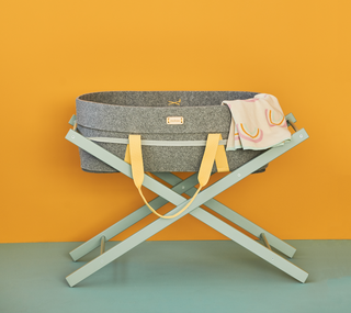 WoolNest Moses Basket - Summer Dash - Mokee