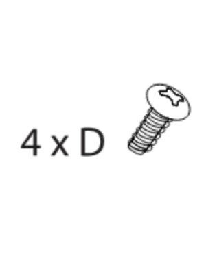 Screws - New Beech Cot - Whole Screw Set - Mokee