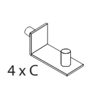 Screws - New Beech Cot - Whole Screw Set - Mokee