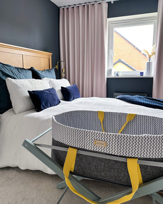 WoolNest Moses Basket - Summer Dash