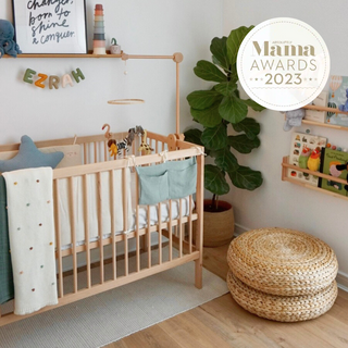 Mini wooden crib sales