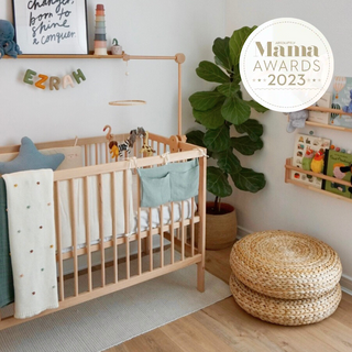 Mini Cot Bed | Beech | 120 x 60 - Mokee