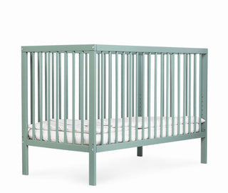 Midi Cot Bed - Stone Teal (140 x 70) Solid Beechwood