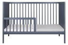 Mini Cot Bed (120x60) Toddler Safety Rail Conversion Kit - Stone Blue