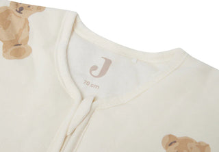 Jollein Sleeping Bag with Removable Sleeves - Teddy Bear 70cm (3-6 months)
