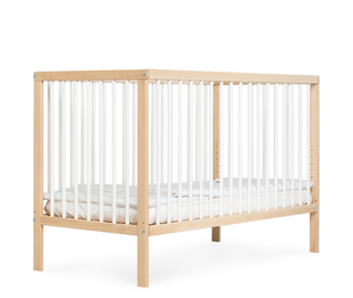 Mini Cot Bed | White Beech - Mokee