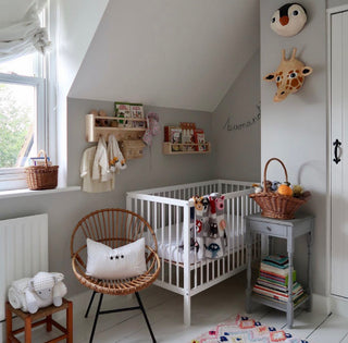 Mini Cot Bed | White - Mokee