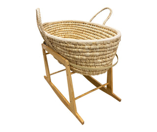 Classic Wicker Moses Basket - Mokee